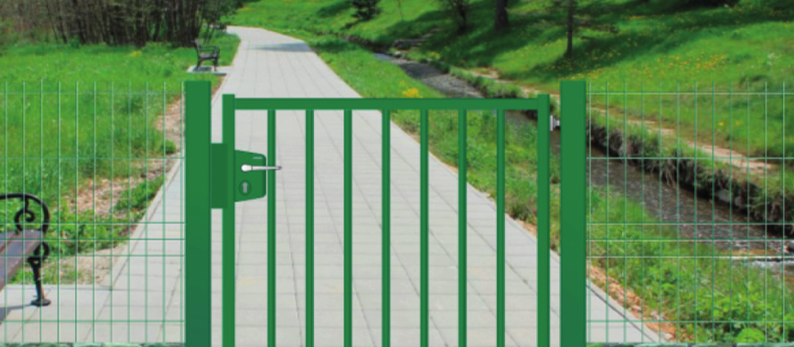 Portillon et portail pivotant PREMIO