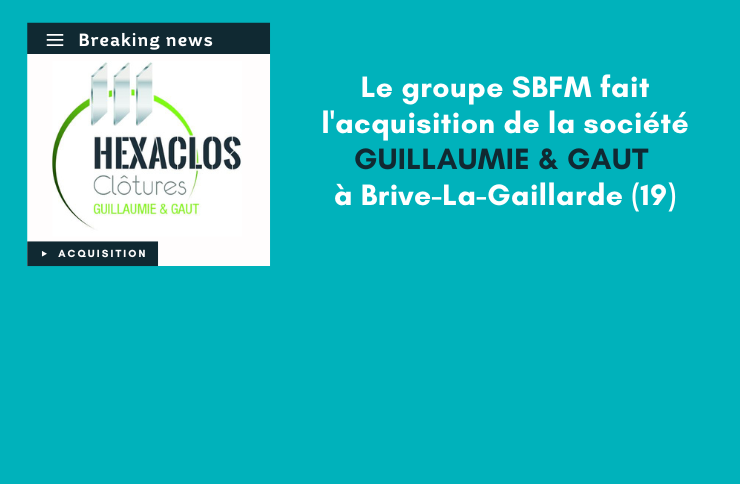 Illustration [ACQUISITION] SBFM x GUILLAUMIE & GAUT